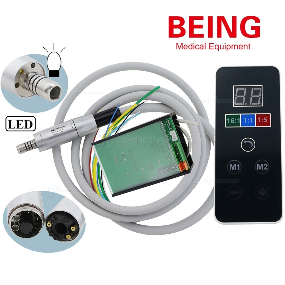 BEING ROSE R4000 Micromotor el&eacute;ctrico sin escobillas integrado en sill&oacute;n dental